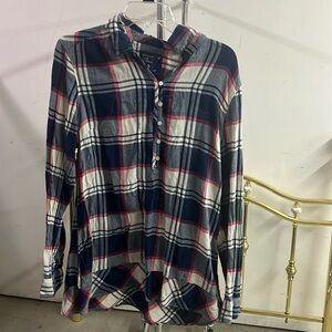 Plaid tunic
